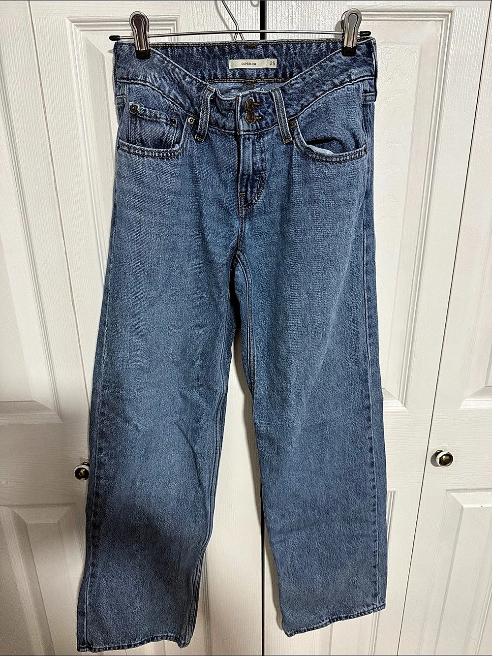 Levi's Superlow Jeans Blue Waist 25